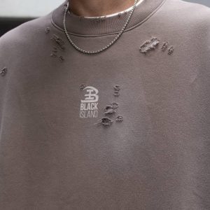 YAGO “Vegas Taupe” Crewneck