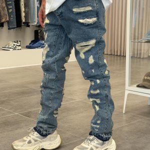 YAGO “RIPPED REBEL” Jeans