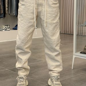 YAGO “TEXTURE CREAM” Pants